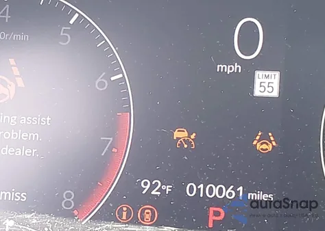 2022 Honda Civic Ex-L z USA, uszkodzony, nr VIN 19XFL1H76NE017196